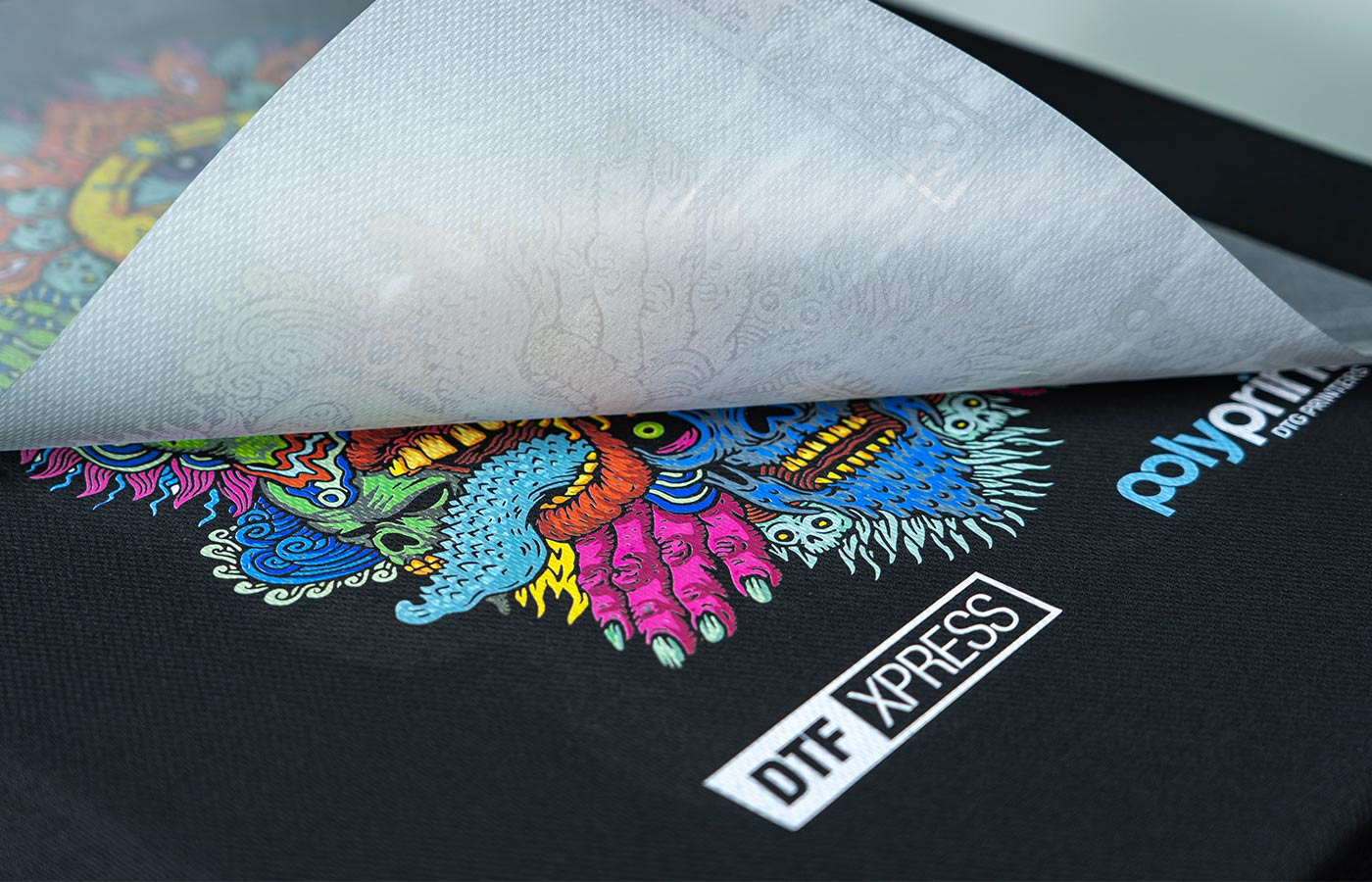Introducing DTF Xpress for printing direct-to-film textile transfers with  TexJet dtg printers | POLYPRINT