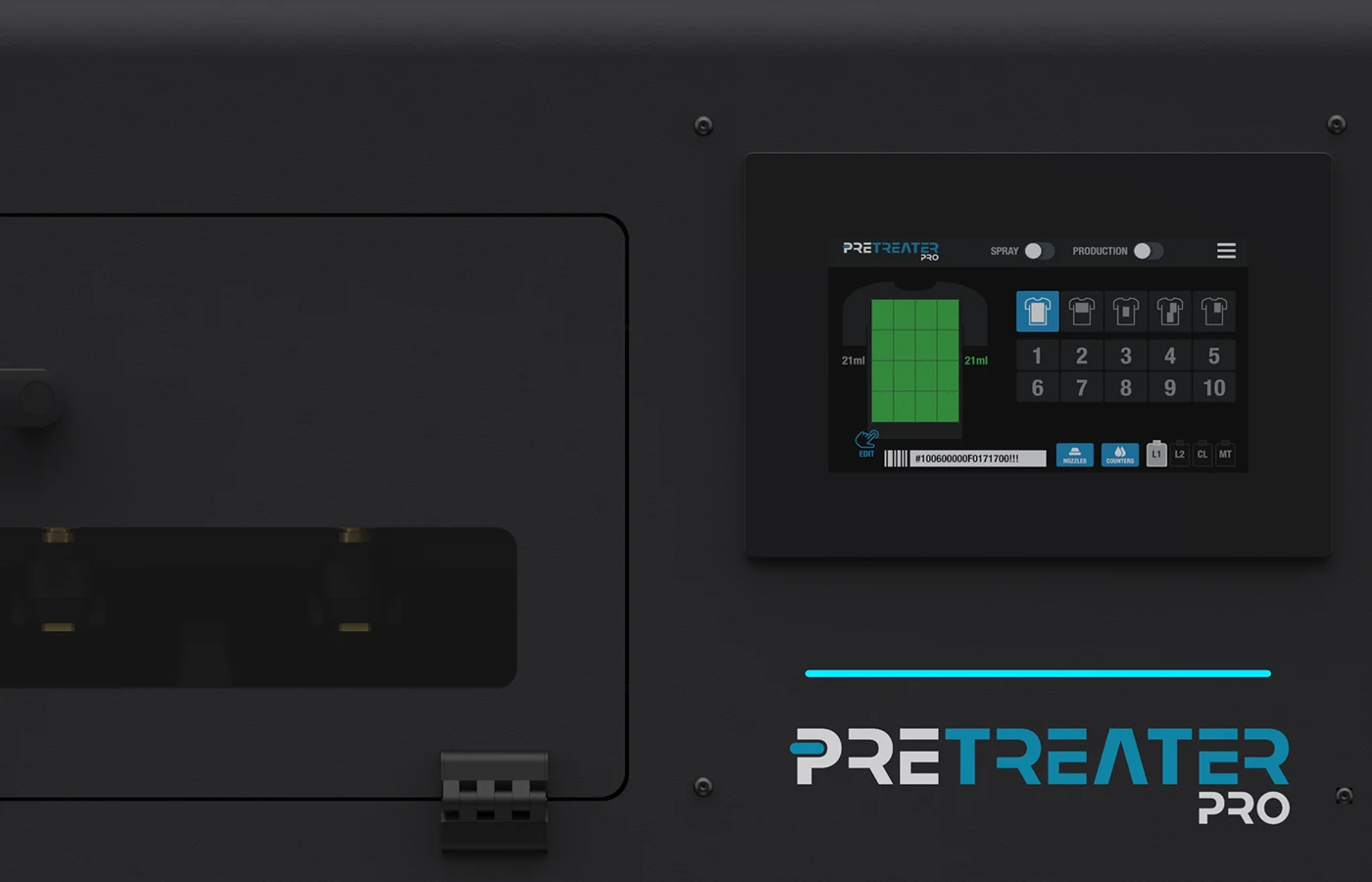 PreTreater Pro - Touch Screen