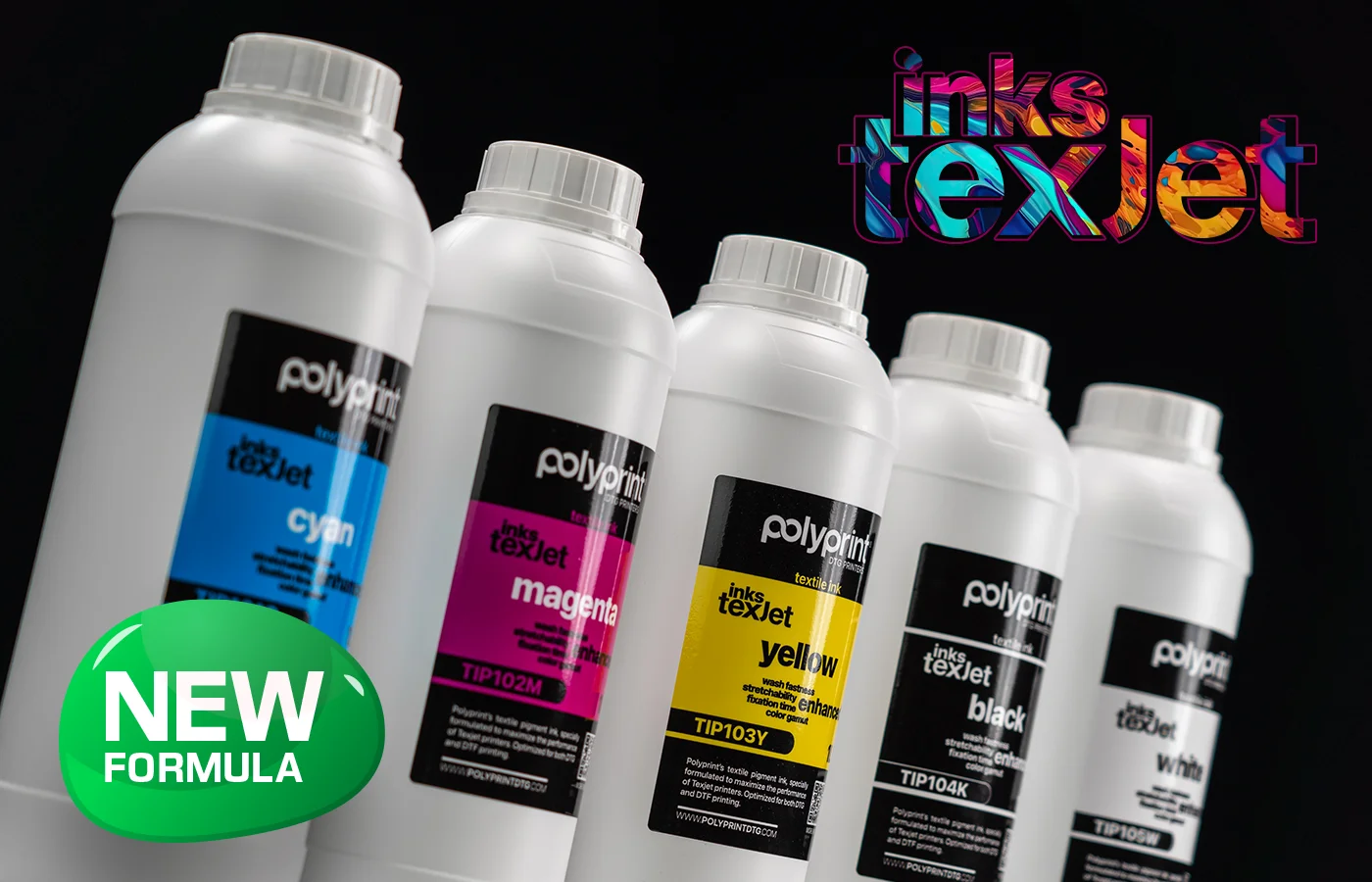 Texjet Inks Upgrade: More Benefits, Lower Prices, Exceptional Quality!